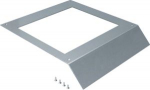 service outlet lid for on-floor trunking, nom. width 400mm punched E08 294x294mm AKM400294Q08 | 4012002243701