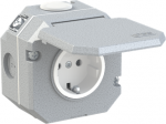Outlet single Schuko, IP55 2CHX183750C4302 | 8595017241826