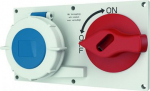 Panel mounted recept., DUO, 16A3p6h230V 7521 | 4015394228059