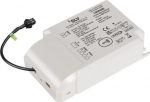 Dimmable DALI LED driver with 700mA constant current and an output of 42 watt including radio interface. The LEDs must be connected in series. 1006460 | 4024163265805