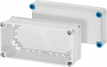 Enclosure K 0101 300x150x170 mm IP66 with opaque lid, grey, emty 60001037 | 4012591116516