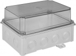 SOH 110x180 Air-tight housing 118x108x188 mm, halogen free, self-extinguishing, UV, IP 67, UL94 V2 36432206 | 5907813235627
