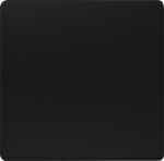 Rocker switch for universal switch, OFF, 55x55mm, soft black, DELTA i-system 5TG6201-0SB00 | 4001869583822