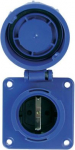 Panel Socket 3x16A (2P+PE) IP66-68 blue Nautilus 20352-8b | 9003399023996