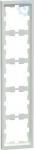 Cover frame, 5-gang, lotus white, Merten D-life MEG4050-6535 | 4042811197896