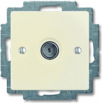 TV pistikupesa beež 1743-01-92-507 basic55 2CKA001724A4280 | 4011395091623