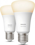 Hue LED Bulbs E27 9W A60 White 2pcs. 929001821623 | 8719514319028