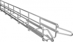 Mesh cable tray with integrated connection, 55x73x3000mm INOXDZI 60X60_VIX | 8595568940278