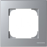Single frame, 8571 PL, silver, Sky Niessen 2CLA857100A1301 | 8427238135304
