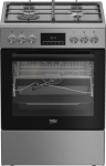 BEKO Cooker | FBMA61330GXDT | Hob type Gas | Oven type Electric | Stainless Steel | Width 60 cm | Grilling | LED | Depth 60 cm | 72 L FBMA61330GXDT | 8690842694424