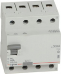 RX3 Residual Current Circuit Breaker (RCCB) 4P 40A 30mA AC 402063 | 3245064020633
