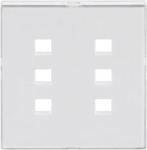 For signal panel insert 1566 U.   Size of labelling field 61 x 61 mm. 2CKA001582A0353 | 4011395092743