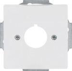 As cover for pilot devices with a diameter of 22.5 mm.   Such as ABB Compact range emergency stop push buttons, push buttons, signal lights, selector switches. 2CKA001724A4296 | 4011395128671