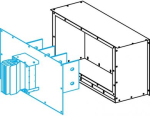 Feed unit protective cover, Canalis KTA 1600-2500A, KTC 2000-3200A, LV switchboard horizontal income KTB0350CR1 | 3606485032184