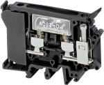 Terminal block, Linergy TR, fused disconnect type, for 6.3x32mm fuse, with led 110 to 250V, 2 points NSYTRV42SF6LA | 3606480532382