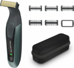 Rowenta Beard Trimmer | TN6044E0 | Cordless | Number of length steps 6 | Wet & Dry | Black/Green TN6044E0 | 3121040092873