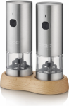 Caso Salt and Pepper Grinder | SpiceDuo | Electric | Housing material Stainless steel | Lithium 01836 | 4038437018363