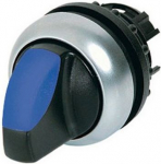 M22-WLK-B Illuminated selector switch actuator, RMQ-Titan, 2 positions, blue 216820 | 4015082168209