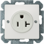 DELTA i-system NEMA socket outlet titanium white 2-pole+E NEMA 5-20 R 125V 20 A DELTA switches and socket outlets � design and quality to perfection from Siemens. Due to its eternally stylish shapes and a multitude of colors, our comprehensive range  ...