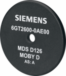 Transponder MDS D126 for RF200/RF300 ISO/MOBY D disk ISO 15693 chip type, NXP ICODE SLI, 112 byte user memory  50x 3.6 mm (DxH)  Minimum order quantity 250 units 6GT2600-0AE00 | 4019169668859