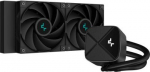 Deepcool | Digital Liquid CPU Cooler | LS520S ZERO DARK | Intel, AMD R-LS520-BKNNMM-G-1 | 6933412728429