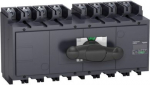 Manual source changeover switch Interpact INS320, 4p, 320A. range of product: INS320...630 - device short name: INS320 - network type: AC, DC - network frequency: 50/60 Hz - mounting mode: fixed - upside connection: front - downside connection: front ...