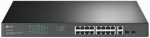 Network switch 16x10Base-T / 100Base-TX / 1000Base-T, PoE+ ports 16, 250 Watts TL-SG1218MP | 6935364072155