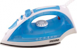 Iron Mesko MS 5023 Blue/White, 2200 W, With cord,  Anti-scale system, Vertical steam function MS 5023 | 5908256834309