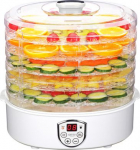 Camry | Food Dehydrator | CR 6659 | Power 240 W | Number of trays 5 | Temperature control | Integrated timer | White CR 6659 | 5903887805605