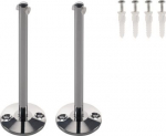 Deflector for low-voltage wire system, chrome, 2 pieces, 16cm 186342 | 4024163054683