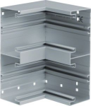 Internal corner of base profile for BRA 68x210mm lid 2x80mm of alu naturanodized BRA652104DELN | 4012740841375