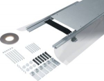 flush floor trunking with foil nw 350 for sealing tape levelling range 65-110mm BKFD350065 | 4012002240199