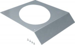 service outlet lid for on-floor trunking, nom. width 400mm punched R12 rd 306mm AKM400306R12 | 4012002243718