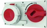 Panel mounted recept., DUO, 16A4p6h400V 7524 | 4015394228080