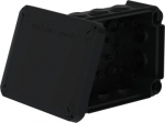 Junction box T100 SW, plug-in seal, 150x116x67mm, black 2007468 | 4012197353742