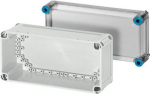 Enclosure K 0100 275x125x150 mm IP66 with transparent lid, grey, emty 60001036 | 4012591116592