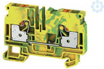A2C 6 PE Terminal 6 mm&sup2;, Green/yellow 1991810000 | 4050118376623