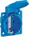 Socket outlet, blue 16A 1030500