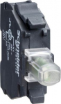 Orange light block for head &Oslash;22 integral LED 230...240V screw clamp terminals. range of product: Harmony XB4, Harmony XB5 - product or component type: light block - device short name: ZBV - connections - terminals: screw clamp terminals: <= 2 x 1.5 m ...