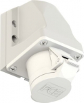 Wall socket outlet 2x16A 42/24VDC 10h IP44 low current, TWIST, white 182-10v | 9003399028427