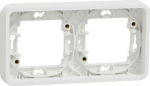 Double frame, IP55 white Mureva MUR39101 | 3606480790027