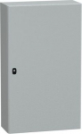 Spacial S3D plain door with mount.plate. H1000xW600xD250 IP66 IK10 RAL7035.. range of product: Spacial S3D - device application: multi-purpose - product or component type: compact enclosure - enclosure nominal height: 1000 mm - enclosure nominal widt ...