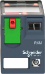 Miniature Plug-in relay, Zelio RXM 2 C/O 24 V AC 12A with LED. range of product: Zelio Relay - series name: Miniature - product or component type: plug-in relay - device short name: RXM - contacts type and composition: 2 C/O - status LED: with - cont ...