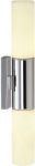 Wall lamp DEVIN DOUBLE DEVIN DOUBLE, E14, 11W, IP44, chrome / white 151552 | 4024163122054