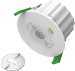 LED emergency light EM SPOT E 1.3W 3H AT, 200 lm, 5700 K, white 4099854230653 | 4099854230653