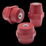 H100-M12 OCT65 Polyester spacing insulator MID1002O65 | 4744397019455