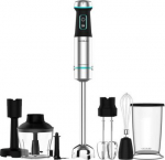 Cecotec | Hand Blender | Power TitanBlack 1200 XL PerfectCream&Crush | Hand Blender | 1200 W | Stainless steel/Black 4293 | 8435484042932