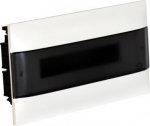 LEGRAND 1X18M FLUSH CABINET SMOKED DOOR E + N  TERMINAL BLOCK FOR MASONRY WALL 137156 | 3414971198678