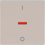 With imprint >0< and >I<. As cover for 2-pole or 3-pole flush-mounted on-off switch and 2-pole control on-off switch. 2CKA001751A2742 | 4011395994979