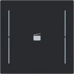 Labeling field with one scene icon for keypad 1-4-fold (KK/U4.70.xx).   Available for the design ranges:   - Busch-art linear   - Alba 2CKA006199A0489 | 4011395338988